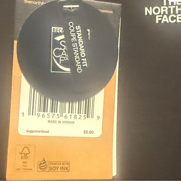 NWT The North Face Women’s Small Black Long Sleeve - Picture 4 of 4